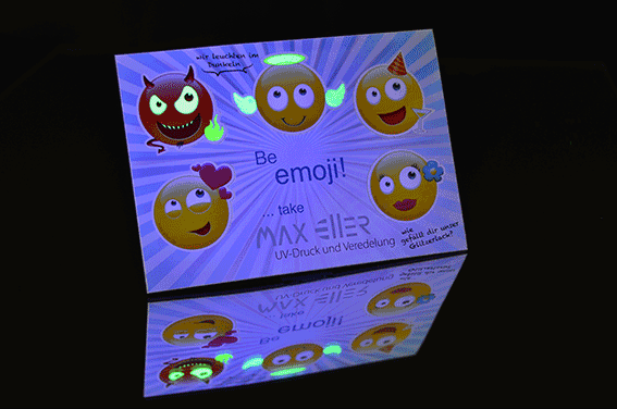 Stickerbogen Sicherheitsfarben